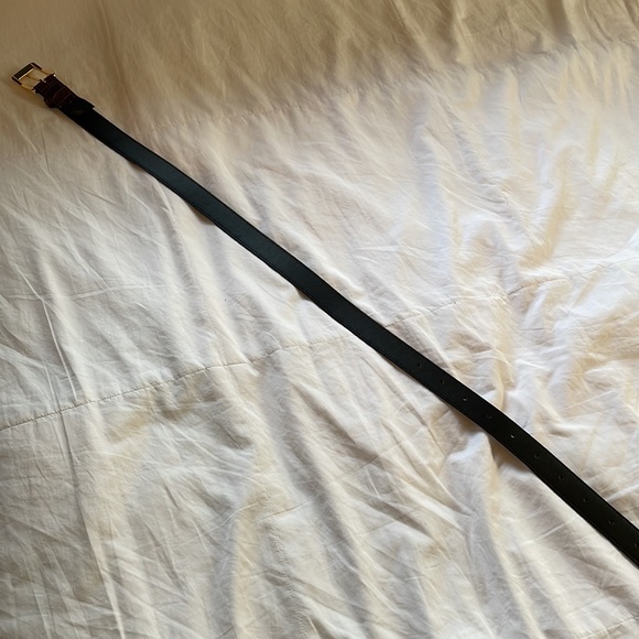 Naked Vice Mia Brown 100% Leather Croc Belt - Picture 7 of 8